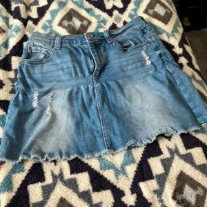 Jean skirt